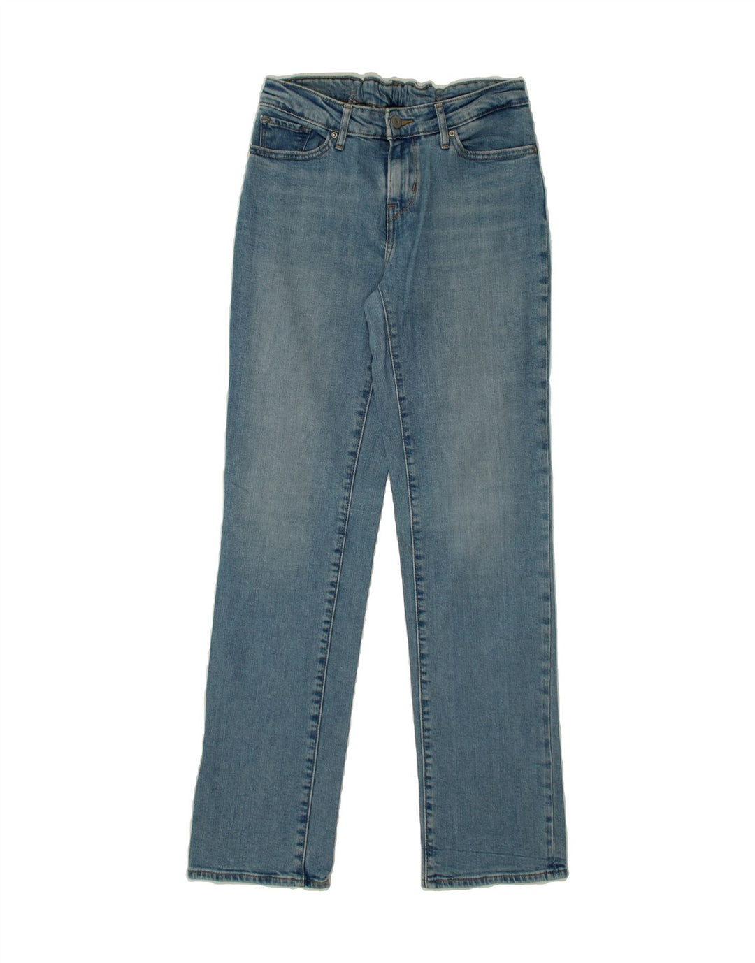 LEVI'S Womens Straight Jeans W29 L32 Blue Vintage Levi's and Second-Hand Levi's from Messina Hembry 
