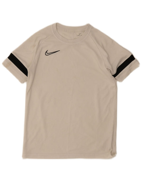Nike majica kratkih rukava za dječake 12-13 godina veliki bijeli poliester