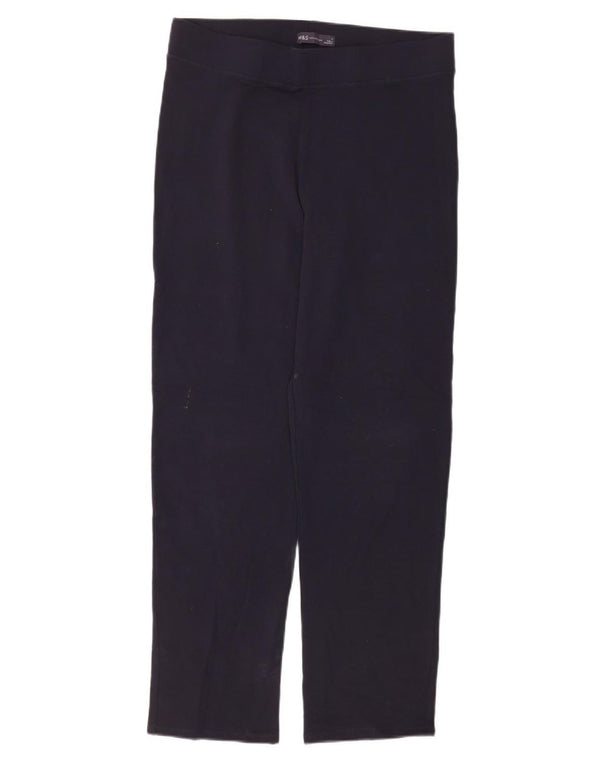 Marks & Spencer ženske trenirke hlače UK 14 Large W34 L30 tamnoplave