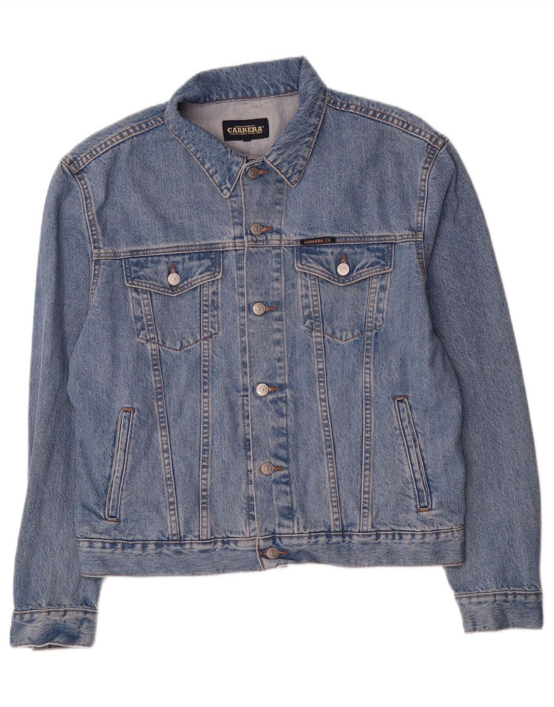 CARRERA muška traper jakna UK 40 Large Blue Cotton
