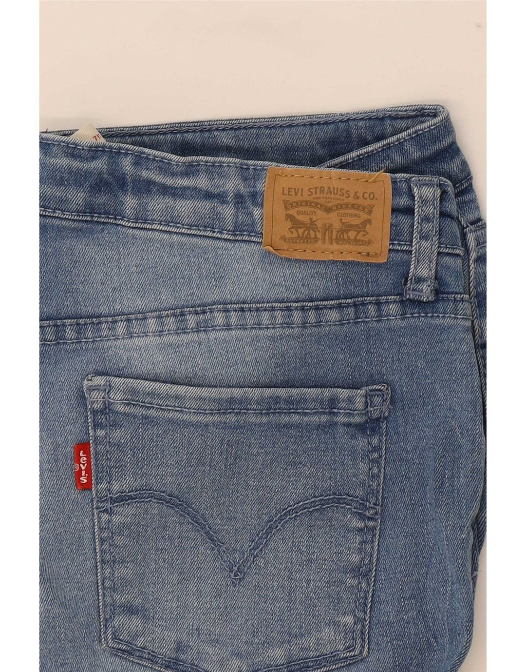 Levi's ženske 711 uske traperice W28 L28 plave