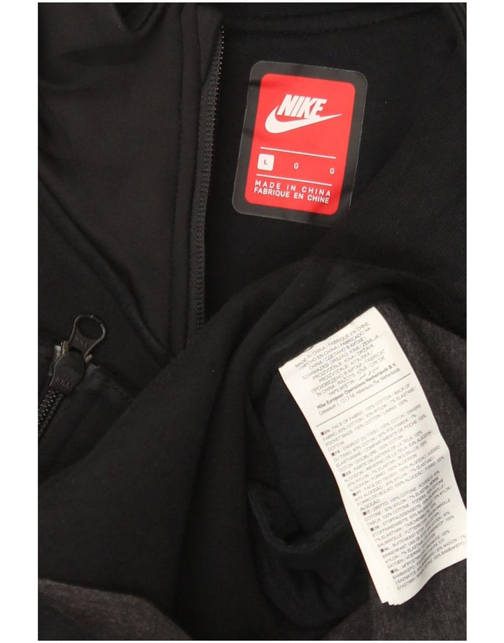 Nike Ženska vjetrovka Kaput UK 16 Veliki crni pamuk