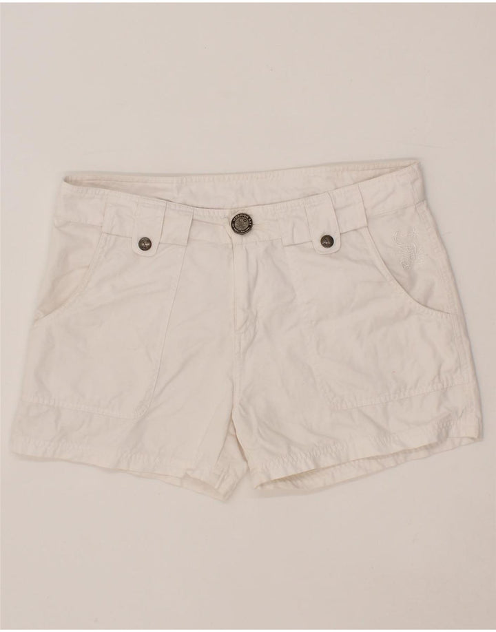 SCORPION BAY Womens Chino Shorts W31 Medium White Cotton Vintage Scorpion Bay and Second-Hand Scorpion Bay from Messina Hembry 