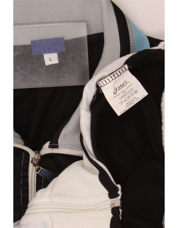 ASICS muška gornja jakna trenirke, veliki bijeli poliester u boji