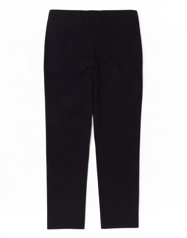 Marks & Spencer ženske ležerne hlače visokog struka UK 24 4XL W40 L30 Mornarsko plava Bl