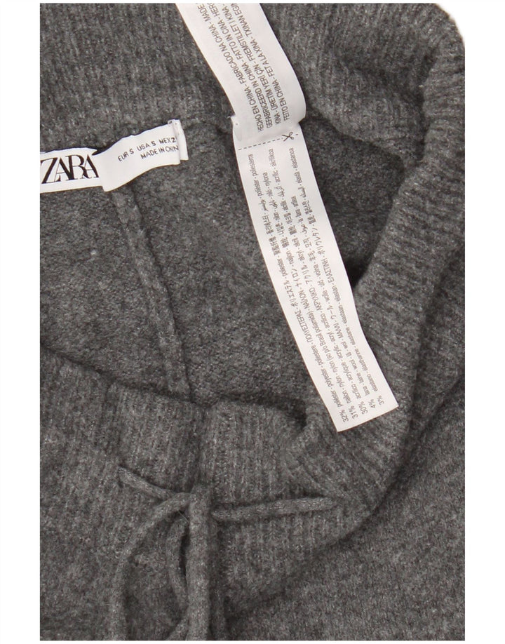 Ženska trenirka Zara Joggers UK 10 Mali sivi poliester