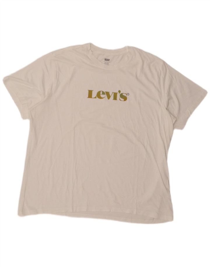 Levi's muška majica kratkih rukava opuštenog kroja XL bijela