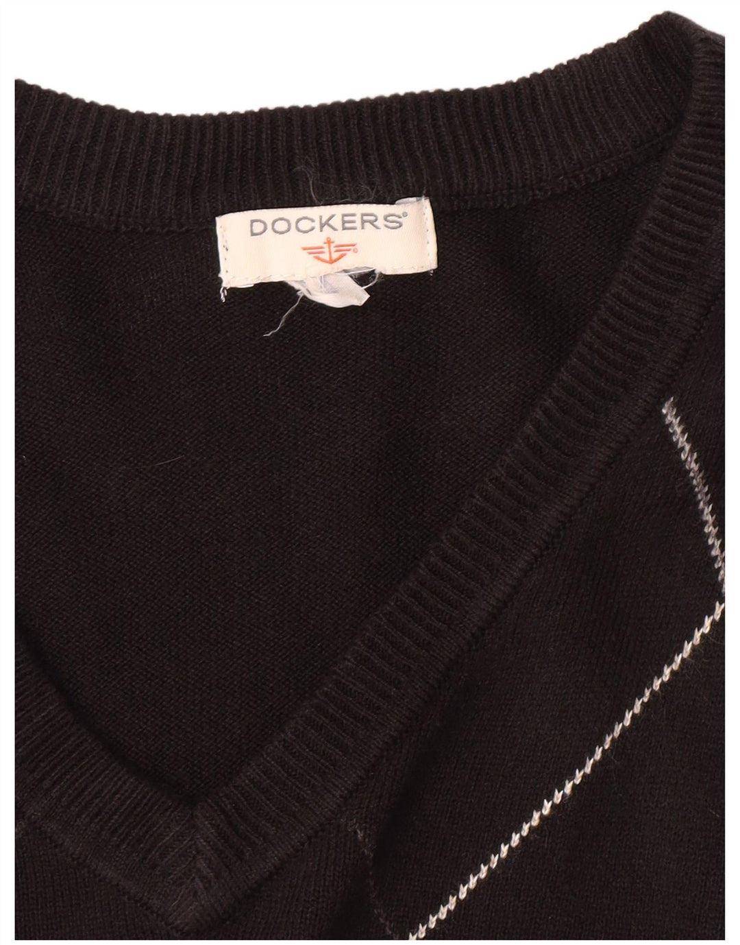 Dockers muška majica bez rukava XL Black Argyle/Diamond