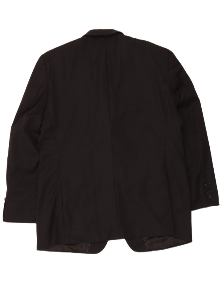 Dkny muška jakna sa 2 gumba UK 44 2XL crna vuna