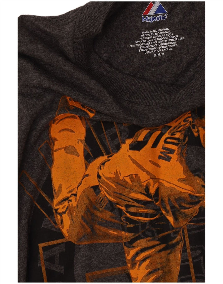 Majica Majestic Mens Giants Graphic T-Shirt Srednje sivi pamuk