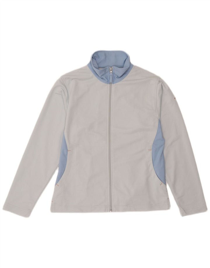 KAPPA ženska gornja jakna trenirke UK 16 Large Blue Colourblock poliester