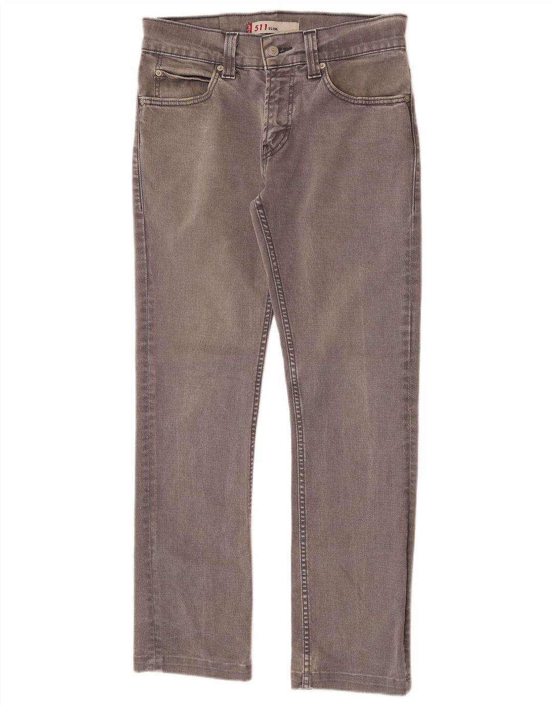 Levi's muške 511 uske traperice W30 L29 sivi pamuk