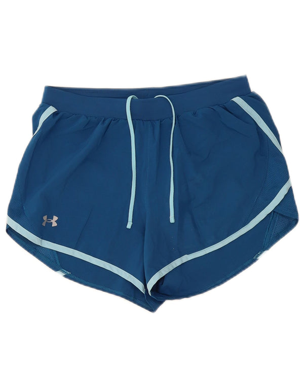 Under Armour ženske sportske kratke hlače UK 10 male sportske plave pruge