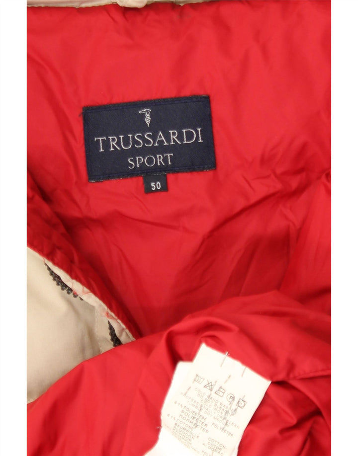 Trussardi muška podstavljena jakna IT 50 Large Beige Poliester
