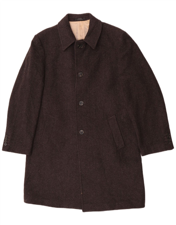 Marks & Spencer muški kaput UK 40 Large Brown Wool