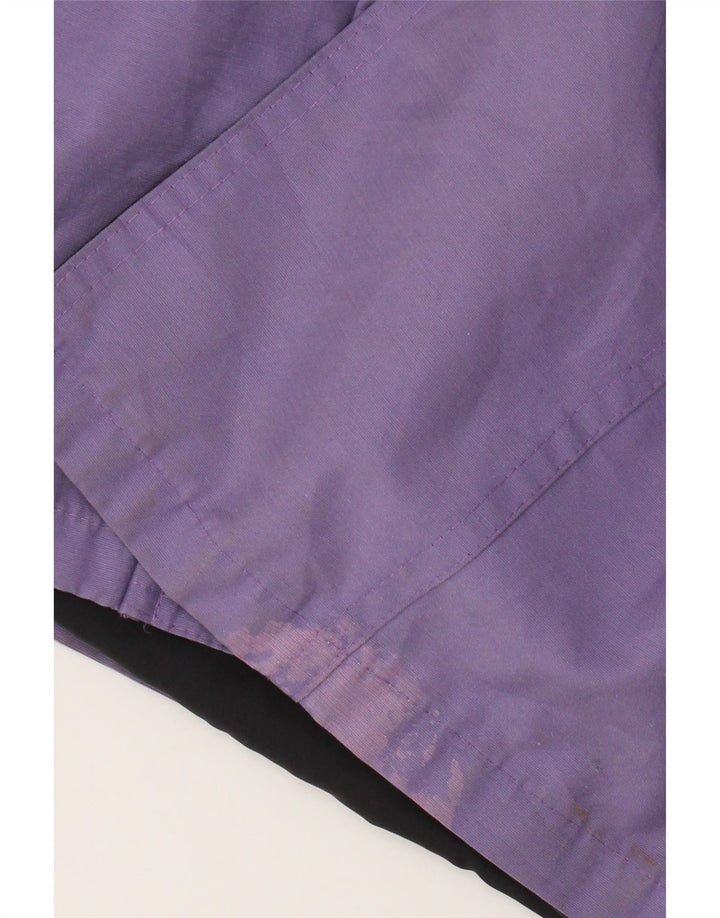 Vintage ženski preveliki kaput UK 18 XL Ljubičasta