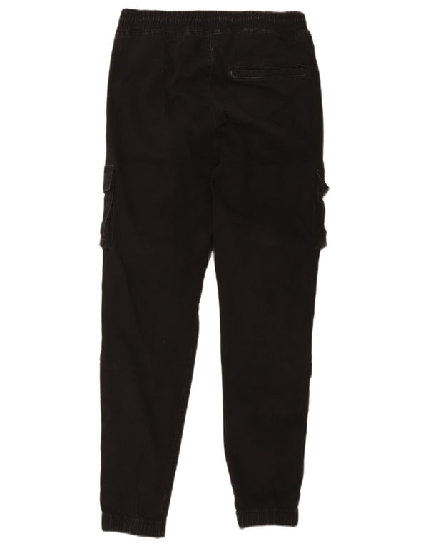 Hollister muške kratke joggers Cargo hlače XS W30 L26 crni pamuk