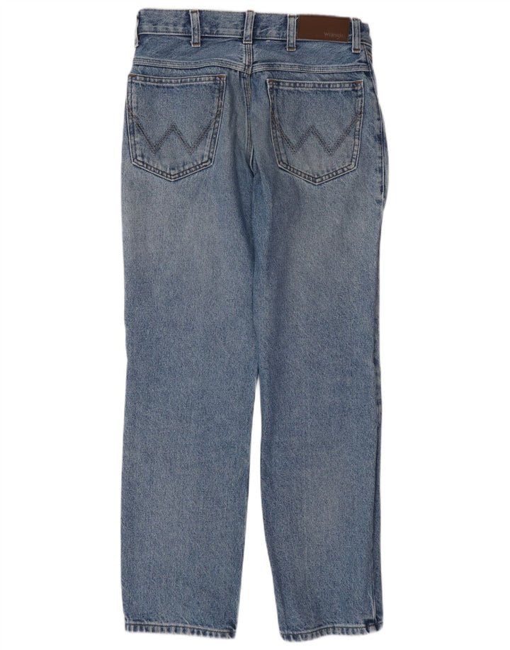 Wrangler muške ravne traperice W30 L30 plavi pamuk