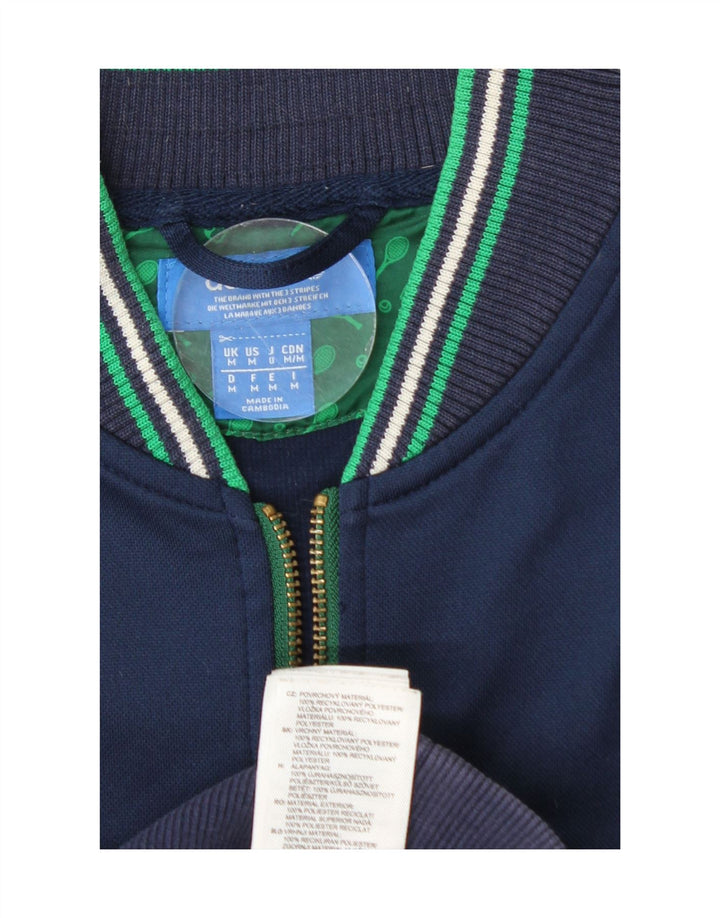 ADIDAS muška gornja jakna od trenirke srednje tamnoplavi poliester