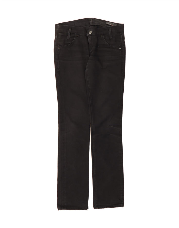 LEE Womens Lynn Straight Jeans W28 L35  Black Cotton Vintage Lee and Second-Hand Lee from Messina Hembry 