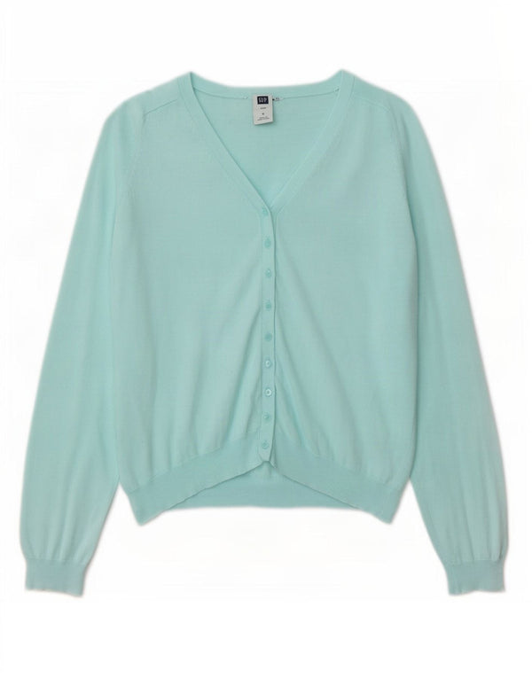 Gap ženski kardigan pulover UK 10 Mali tirkizni pamuk