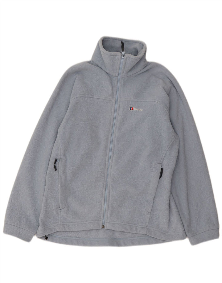 Berghaus ženski džemper od flisa UK 16 veliki plavi poliester