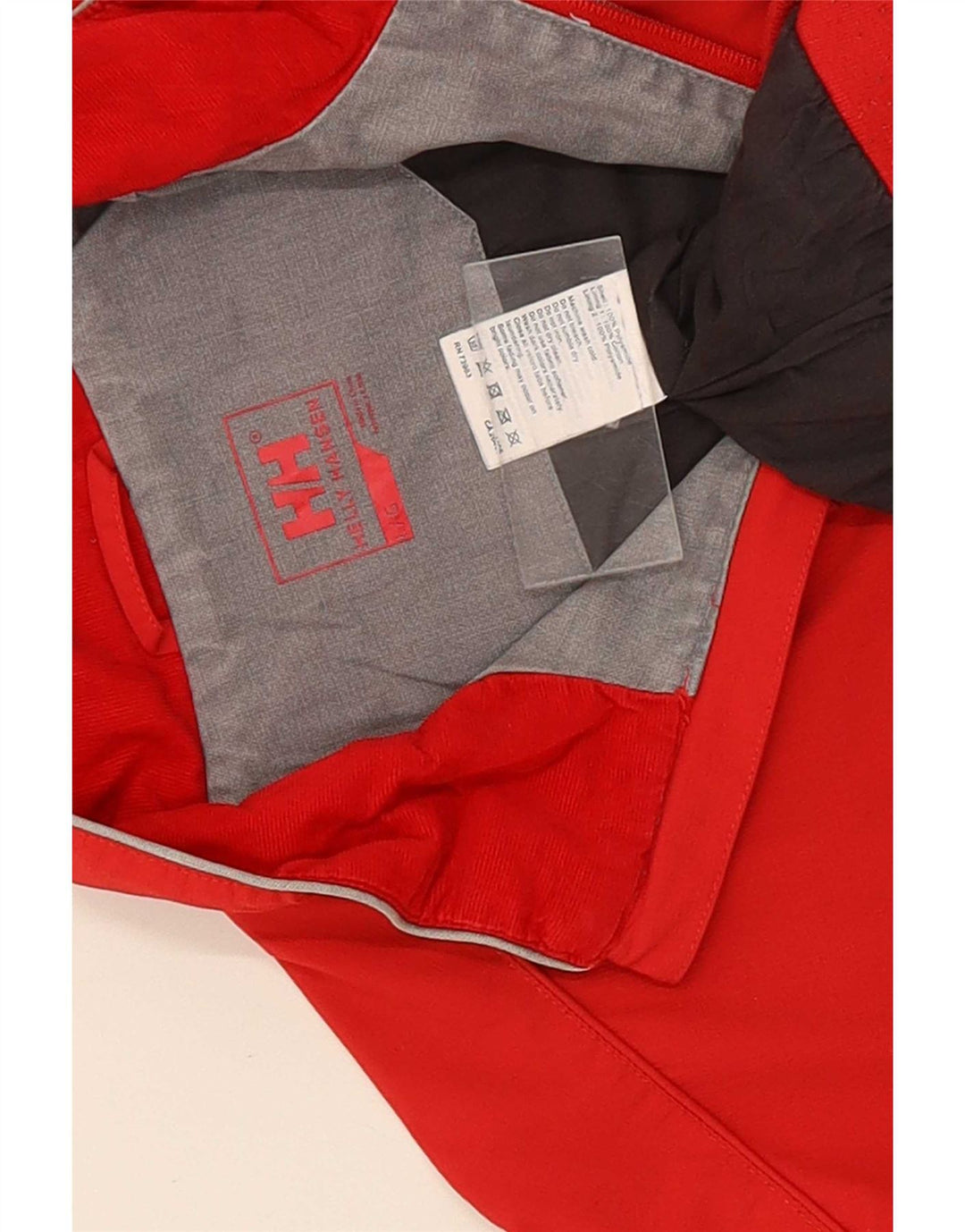 Helly Hansen muška grafička bomber jakna UK 40 velika crvena poliamidna sportska