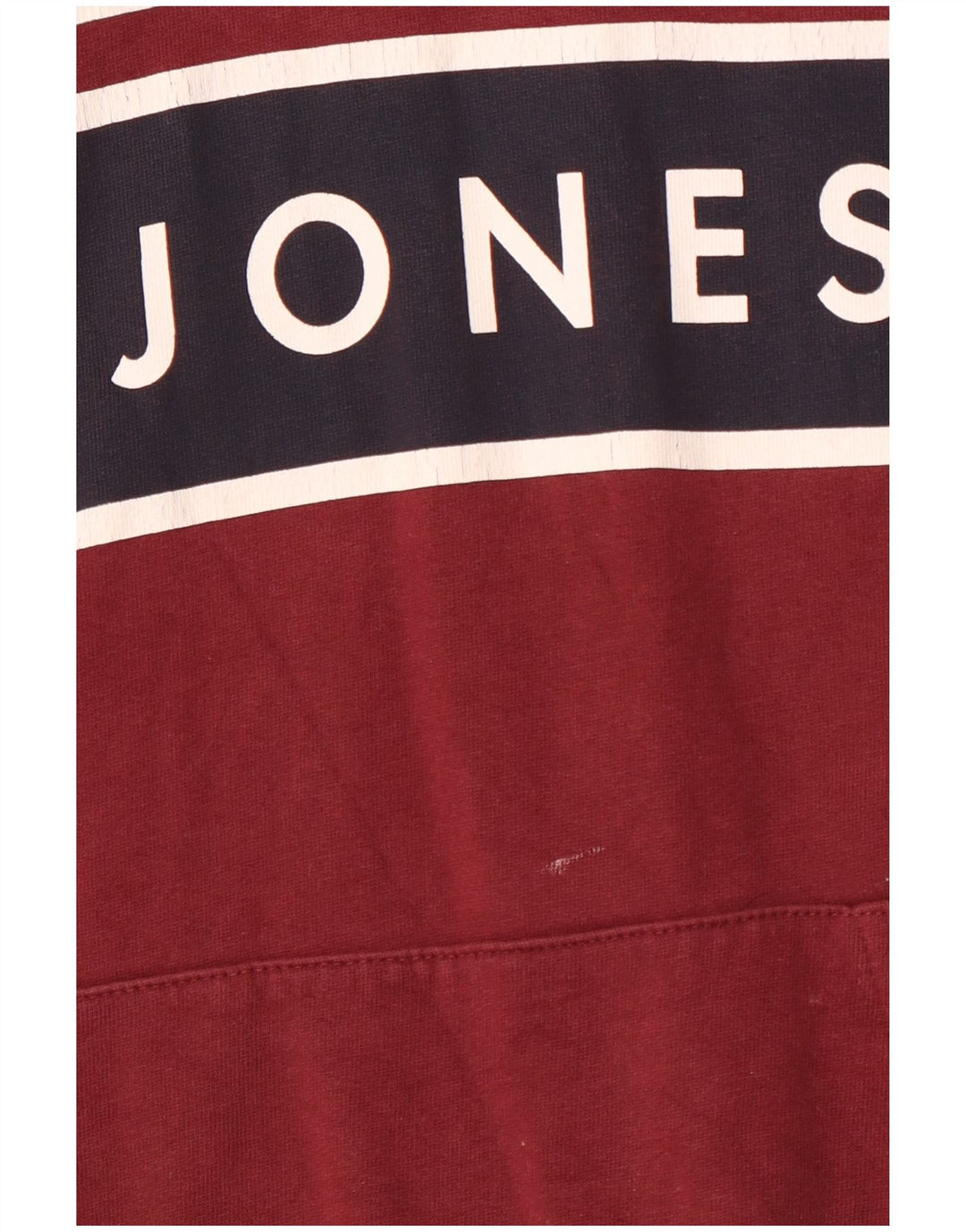 JACK & JONES Muška majica s kapuljačom Core Core, srednji tamnocrveni pamuk