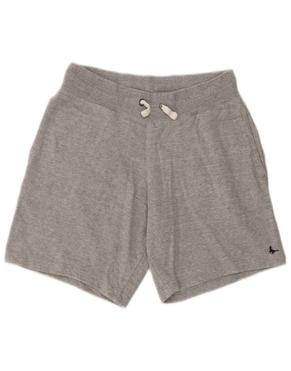 Jack Wills Muške sportske kratke hlače XS Sivi flekasti pamuk