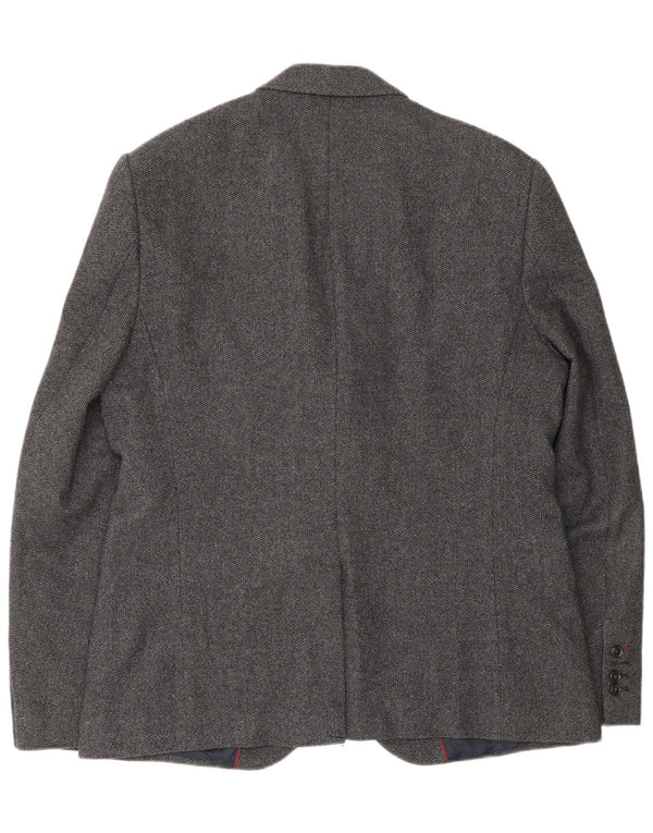 Jack Wills muška jakna s 2 gumba UK 42 XL siva vuna