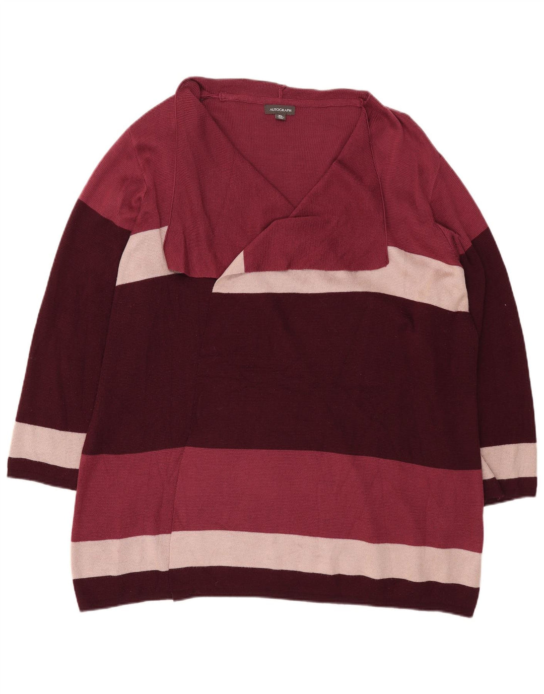 Marks & Spencer ženski dugi kardigan pulover UK 18 XL Višebojni