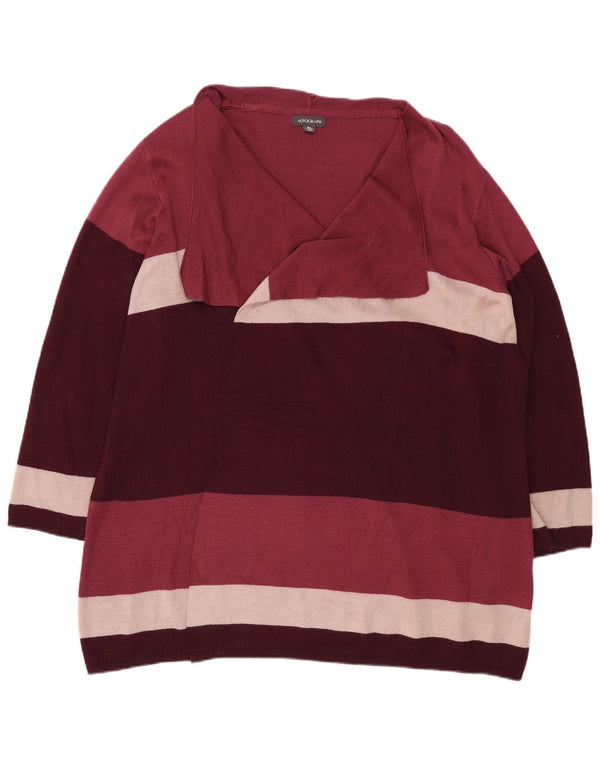 Marks & Spencer ženski dugi kardigan pulover UK 18 XL Višebojni