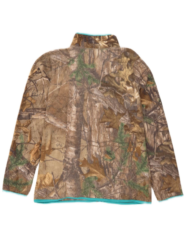 REALTREE Ženska jakna od flisa US 4/6 Small Brown Colourblock