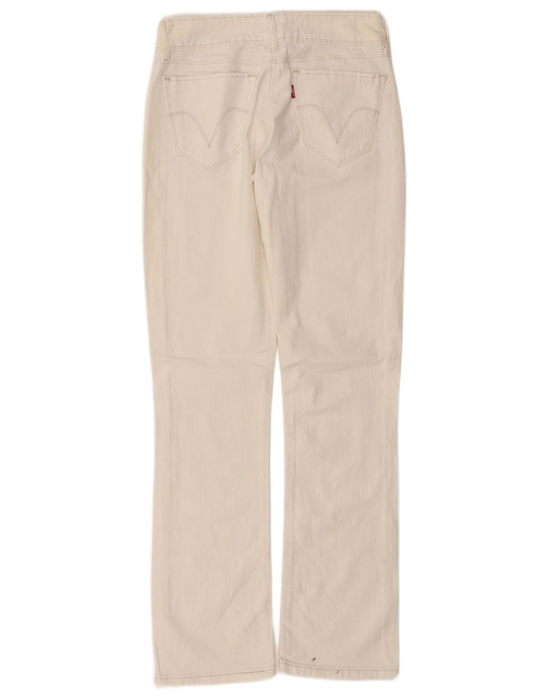 Levi's ženske ravne traperice niskog struka 470 W32 L32 Off White