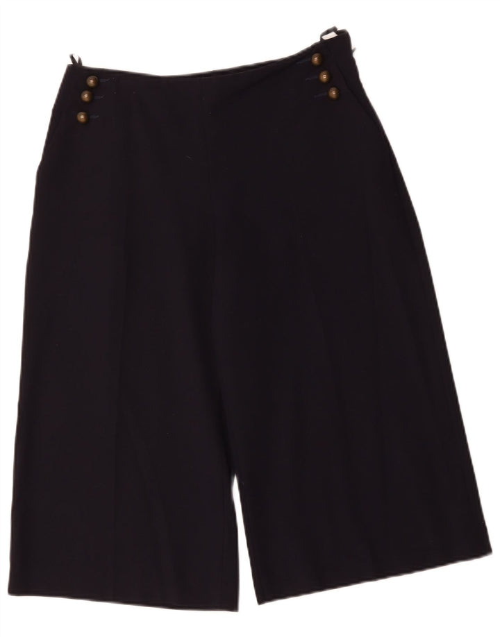 Marks & Spencer ženske bermude UK 10 male W30 tamnoplavi poliester