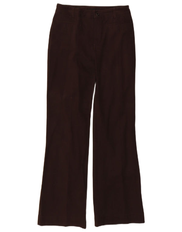 Massimo Dutti Ženske ležerne hlače Bootcut EU 36 XS W26 L31 Smeđi pamuk