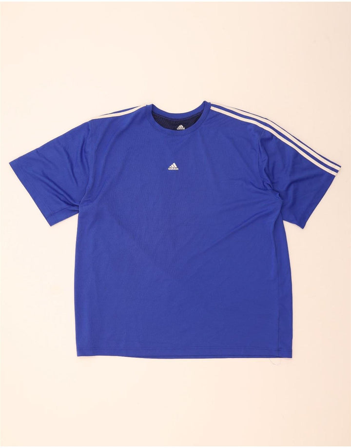 ADIDAS muška majica Climalite Top 2XL plavi poliester