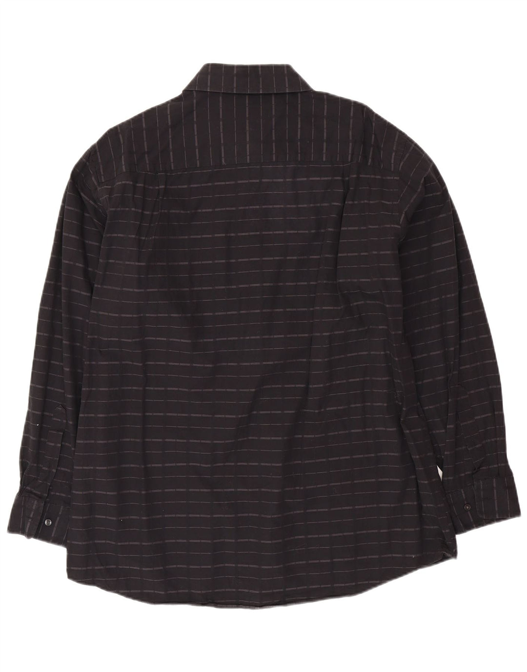 CALVIN KLEIN muška košulja veličina 17 XL pamuk na crne pruge