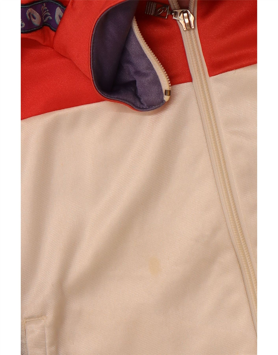 ASICS muška gornja jakna trenirke IT 48 srednje bijele boje