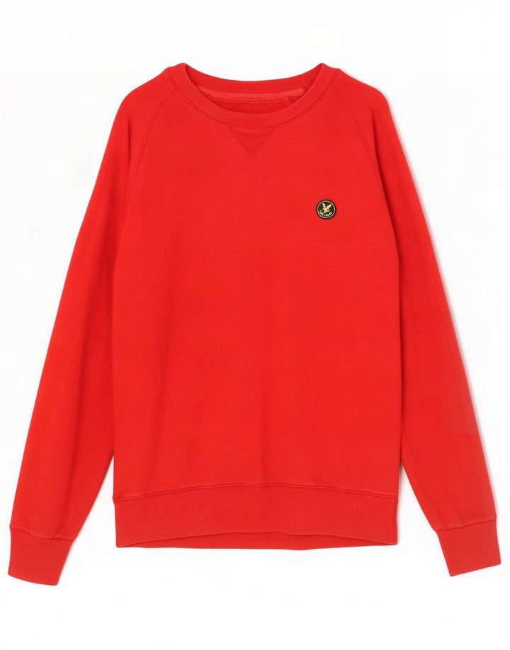 Lyle & Scott muški džemper XL, crveni pamuk