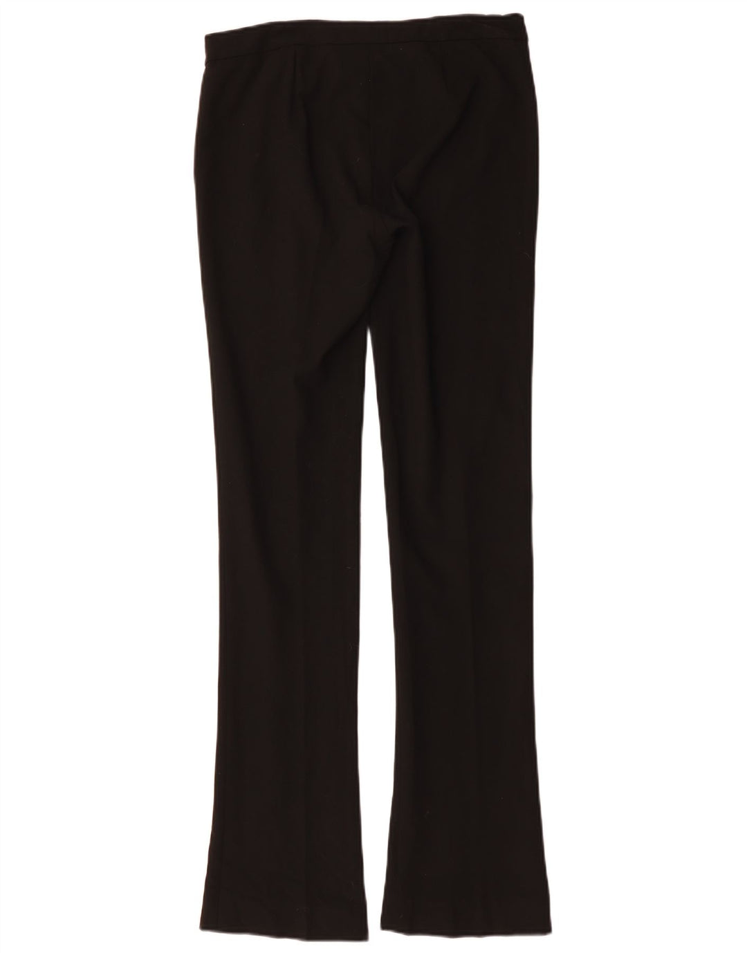 Ženske hlače Trussardi Bootcut odijelo IT 40 male W30 L34 crni poliester