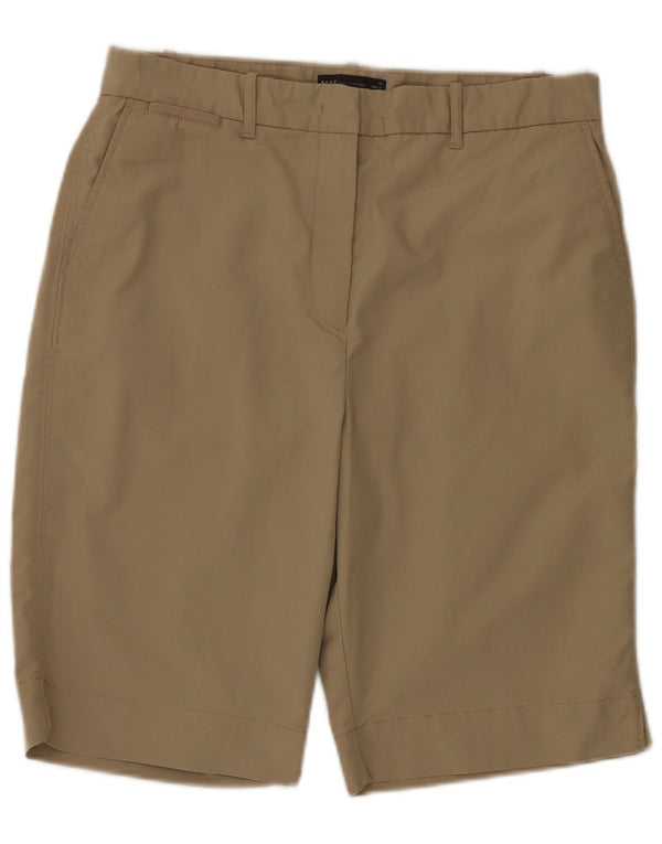 Marks & Spencer ženske chino kratke hlače UK 14 velike W32 bež pamuk