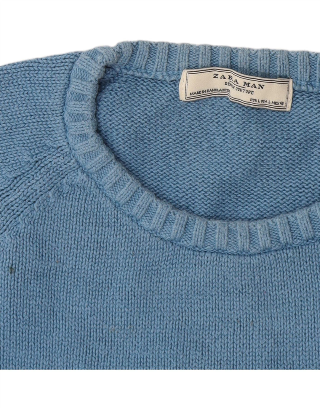 Zara muški pulover s okruglim izrezom na velike raznobojne pruge