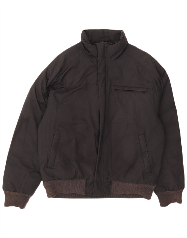 Adidas muška bomber jakna UK 40 veliki crni poliester