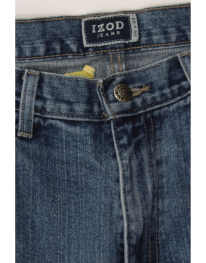 IZOD Mens Straight Jeans W34 L34 Blue Cotton Vintage Izod and Second-Hand Izod from Messina Hembry 