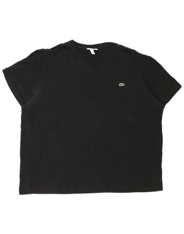 Lacoste muška majica kratkih rukava, veličina 8 3XL, crni pamuk