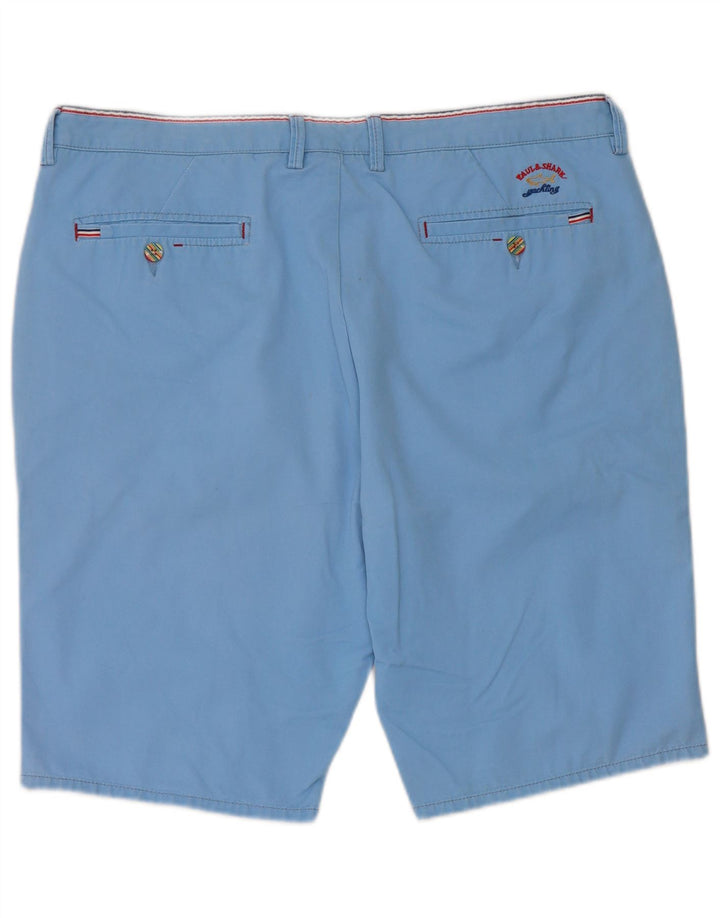 Paul & Shark muške chino kratke hlače W36 veliki plavi pamuk