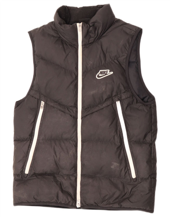 Nike Mens Padded Gilet UK 38 Srednji crni poliester