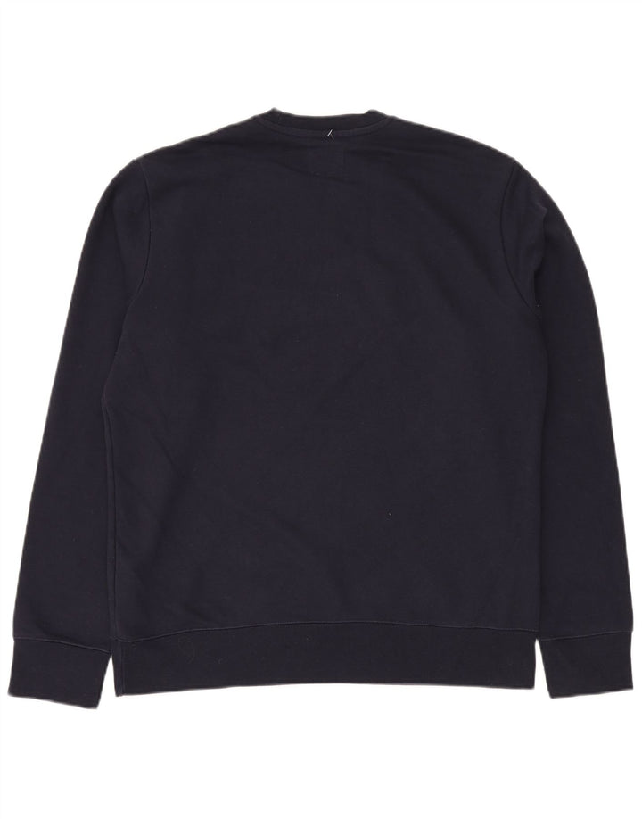 Champion muška trenirka Elite Graphic Sweatshirt srednji crni pamuk