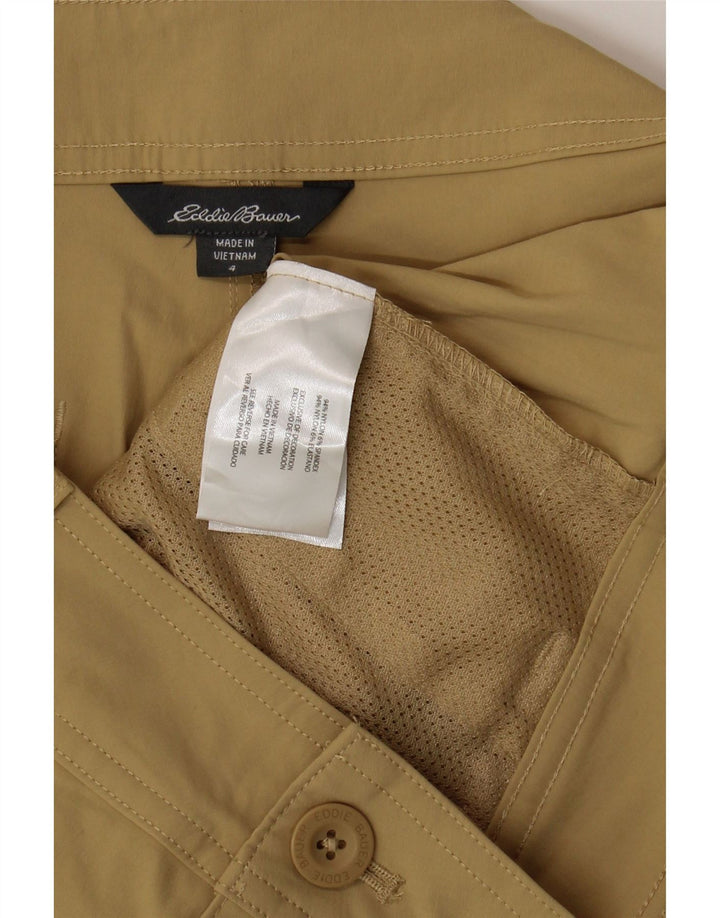 Eddie Bauer ženske kargo kratke hlače US 4 male W30 bež najlon